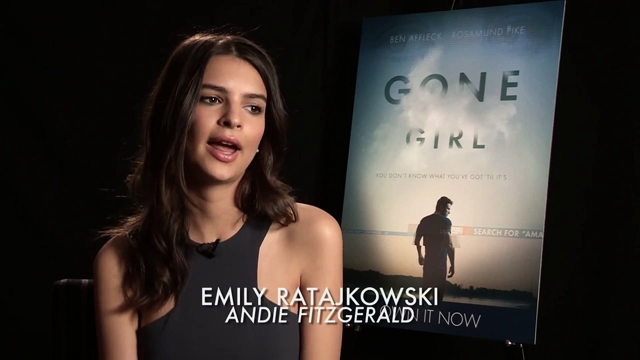 Gone Girl Emily Ratajkowski interview - Dailymotion Video