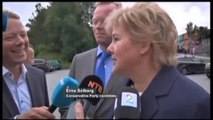 Kryeministri norvegjez pranon humbjen. Liderja Solberg pritet të krijojë qeverinë e re