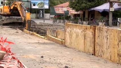 Ndërhyrja në sistemin e ujërave të zeza, kaos në hyrje të Shkodrës