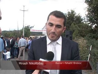 Lajme - Përurohet rruga në Brekoc