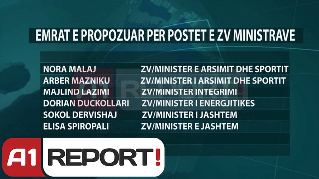 Qeveria Rama më pak zv.ministra se qeveria Berisha, ja propozimet