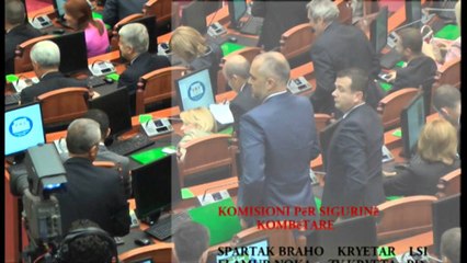 Përfaqësuesit e PS e PD në të gjitha komisionet.Ruçi,Topalli,Blushi e Selami në komisionin e jashtëm
