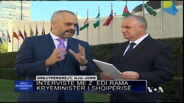 Edi Rama në VOA, analizon situatën në vend. Kryeministri u përgjigjet akuzave të opozitës
