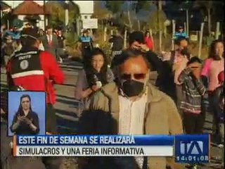 Este fin de semana se realizarán simulacros y feria informativa