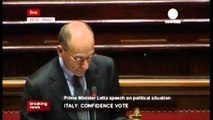 Zgjidhet kriza politike në Itali: Tërhiqet Berluskoni, votëbesohet `Letta`