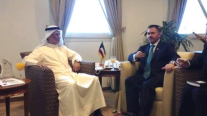 Presidenti i RTV "ORA NEWS", Ylli Ndroqi, vijon takimet zyrtare në Kuvajt