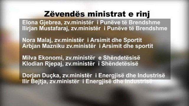 Prefektët dhe zv/ministrat e rinj, vendimet në mbledhjen e qeverisë