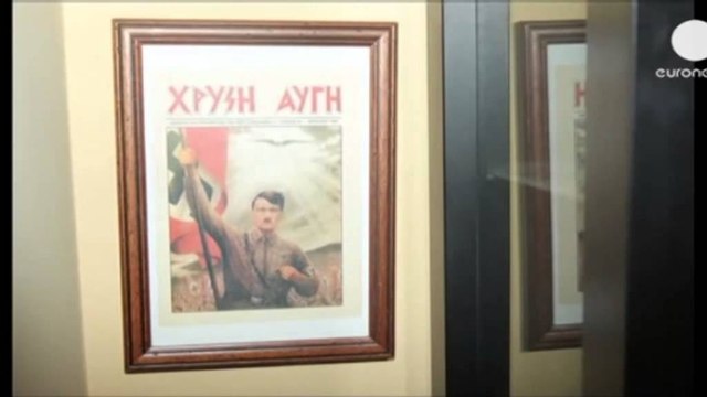 Agimi i Artë : Kristos Papas në rini, i veshur si nazist, me kryq të thyer