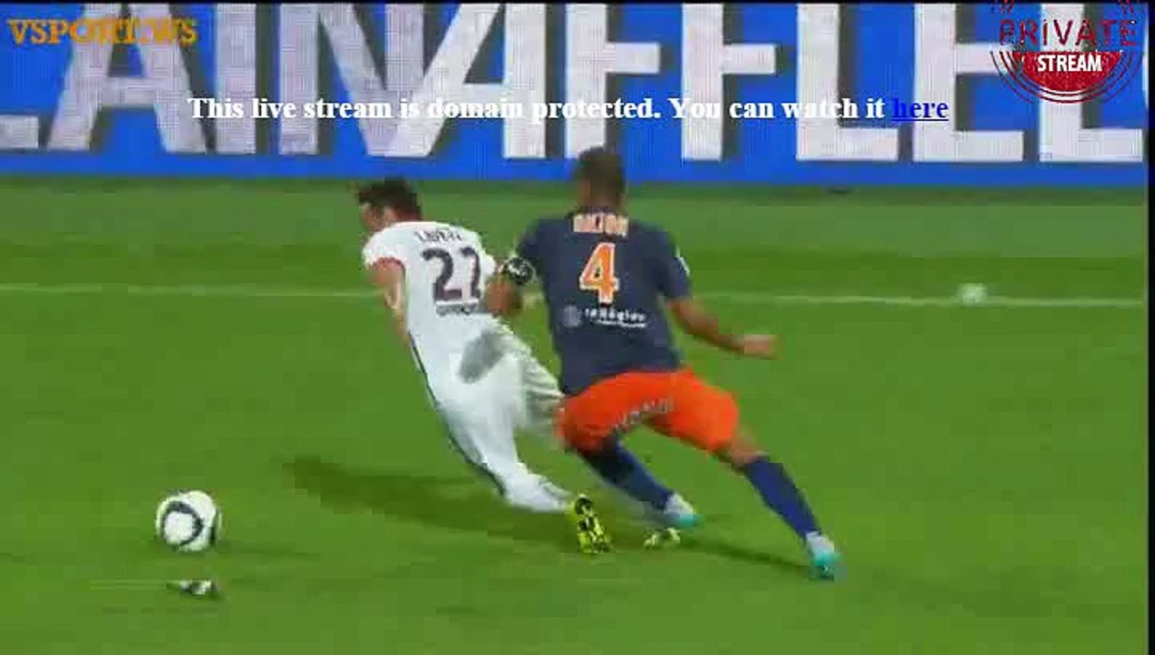 Blaise Matuidi Fantastic Goal - Montpellier HSC 0-1 Paris Saint-Germain FC - 21.08.2015