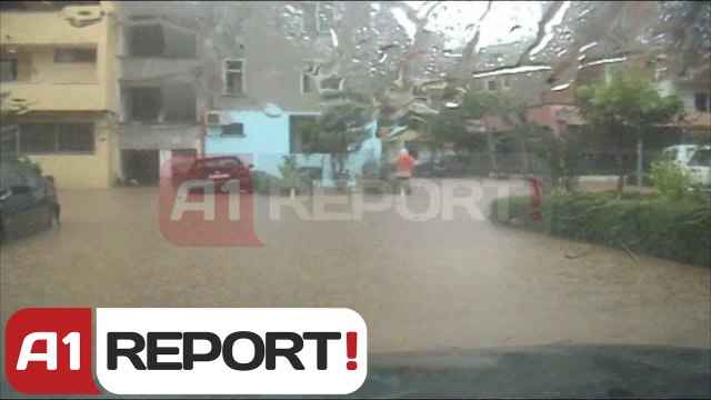 A1 Report - Rreshjet e shiut shkaktojnë përmbytje në Lezhë, Vlorë dhe Kukës