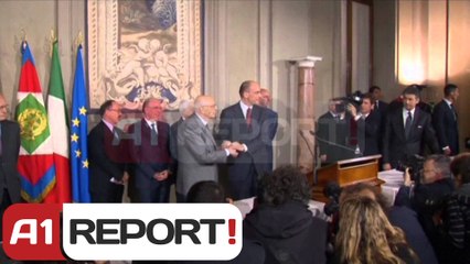 A1 Report - John Kerry tur në Europë, takohet në Itali me Lettën dhe Netanyahun