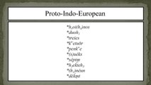Counting from 1 - 10 in some ancient Indo-European languages