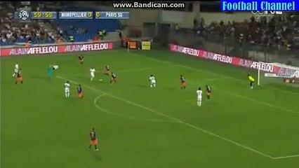 0-1 Blaise Matuidi Amazing GOAL HD | Montpellier vs PSG 21.08.2015 HD