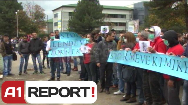 A1 Report - Jo armëve kimike, protesta në Korçë, Lushnje