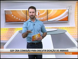 GDF CRIA COMISSÃO PARA DISCUTIR DOAÇÃO DE ANIMAIS