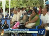 Bolívar realiza encuentro inclusivo con personas con discapacidad