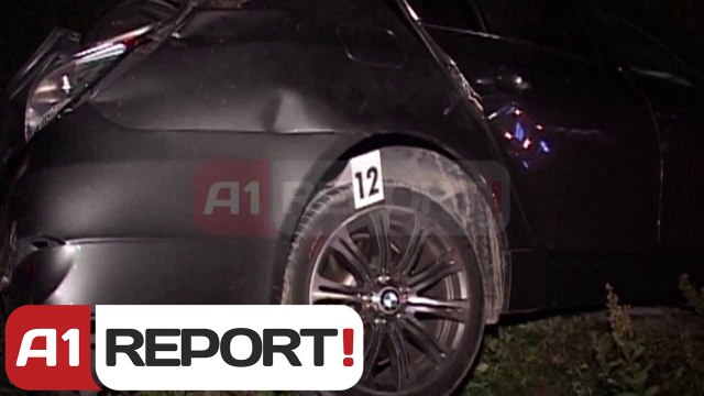 A1 Report - Tiranë-Durrës, makina del nga rruga, 2 të vdekur, 1 i plagosur