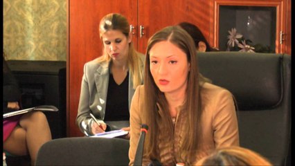 Ristrukturimi i Ministrisë së Integrimit.  Debate mes Ministres Gjosha dhe deputetes Bregu