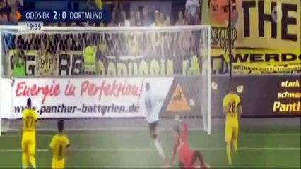Borussia Dortmund vs Odd Grenland 4-3 All Goals 2015