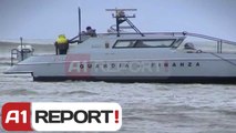 A1 Report - Ndiqte në det gomonen e drogës ngec në cektinë anija italiane
