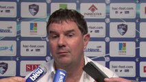 Après HAC - Clermont (0-1), réaction de Thierry Goudet