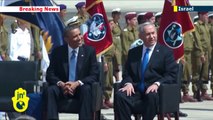 Obama in Israel: US President meets soldiers who staff Iron Dome missile defence system