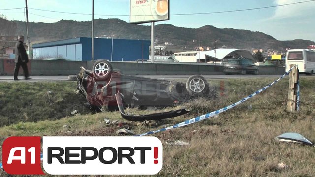 A1 Report - Dy aksidente ne Tirane-Vore 1 i vdekur dhe 1 i plagosur