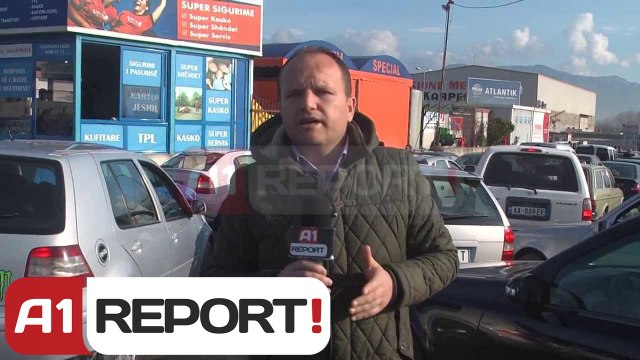 A1 Report - Tirane, 1 km radhe tek kolaudimi i Automjeteve, qytetaret ne pritje