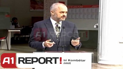 A1 Report - Anekdoda e Ramës në përurimin e zyrës moderne të punësimit