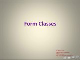 English Grammar Lecture 3: Form Classes