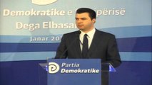 Basha në Elbasan: Do të çlirojmë Shqipërinë nga qeveria Rama-Meta