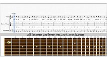 Carrie Underwood - Smoke Break How To Play Melody on Guitar Sheet Music Tabs Question