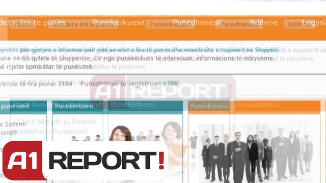 A1 Report - Berisha: Rama inauguroi zyren e punesimit qe une e ngrita ne 2008