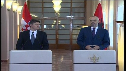 Rama takon homologun kroat. Diskutohet edhe për hapat e integrimit