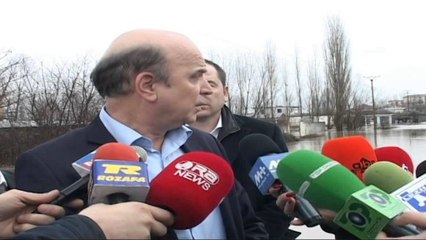 Rikthehen përmbytjet, Ministri Panariti monitoron situatën në terren