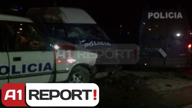 A1 Report - Vlore, perplasen tre mjete te burgjeve, 12 police te plagosur