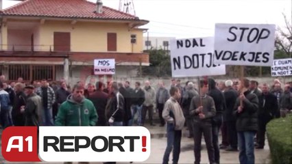 A1 Report - Elbasan, proteste dhe peticion kunder landfillit ne Bradashesh
