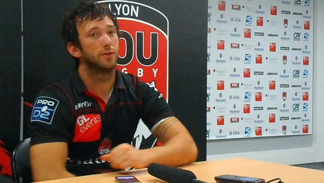 Réaction de Franck Romanet après la victoire du Lou contre Bourgoin en Pro D2.