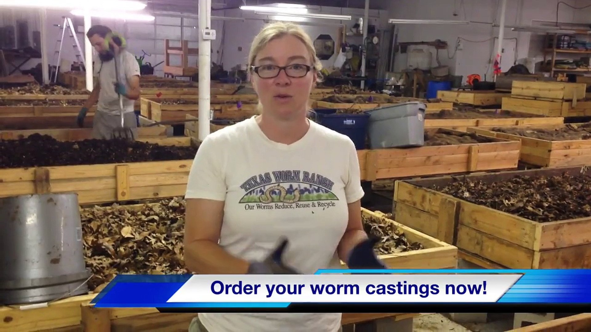 Best worm castings from an amazing worm farm!