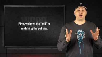 WSOP Academy - Chapter 02 Lesson 01 - Betting Guidelines