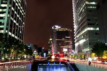 Night view of seoul, south korea 한국 서울의 야경