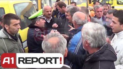 A1 Report - Furgonet 8+1, bllokohen vetem ata me targa te bardha