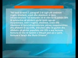 Qyteti i Shkupit vazhdon të mos respektojë dygjuhësinë