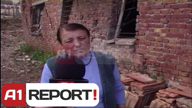 A1 Report - Kruje, 5 familje jetojnë ne nje pallat te shkaterruar: Do na zere poshte