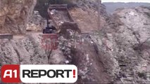A1 Report - Fushë-Krujë, mbetjet urbane hidhen në anë të rrugës