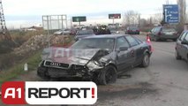 A1 Report - Aksident me 4 te plagosur ne autostraden Fushe Kruje-Tirane