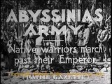 ABYSSINIA'S ARMY, 1935 -  British Pathe