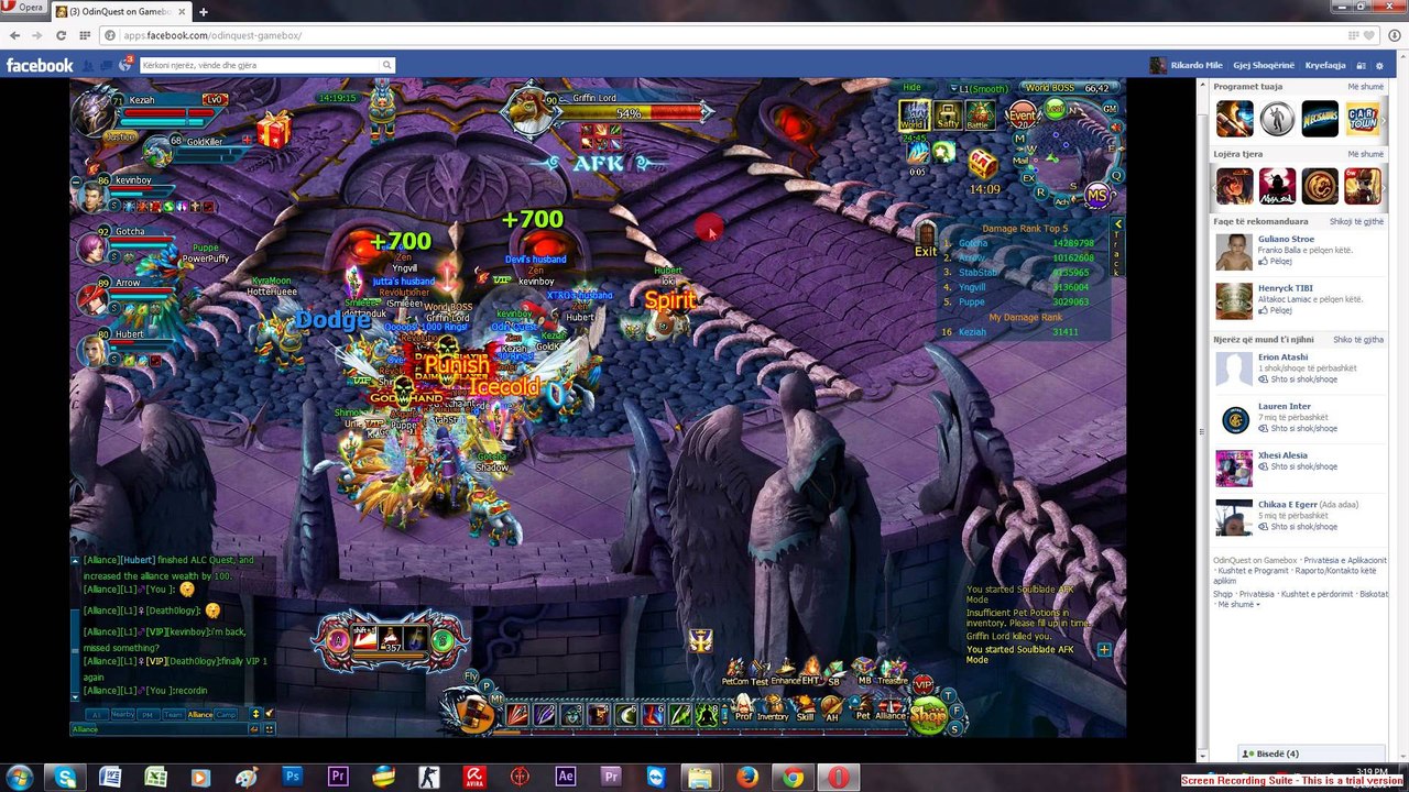 World boss Odin quest on Gamebox part 2