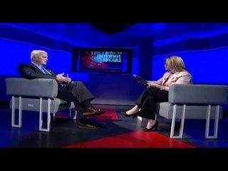 Gëzim Kalaja, i ftuar në "Intervista e mbrëmjes", nga Klara Dervishi