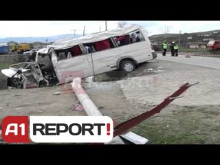 A1 Report - Aksidentohet mikrobusi, 2 te vdekur, 3 plagosen rende